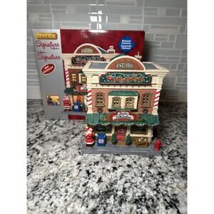 Lemax Bells And Whistles Christmas Decor Village Building (2015)